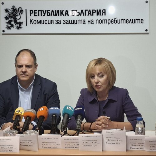 Мая Манолова: Утре започваме съвместни проверки на КЗП, НАП и БАБХ в складовете на търговските вериги