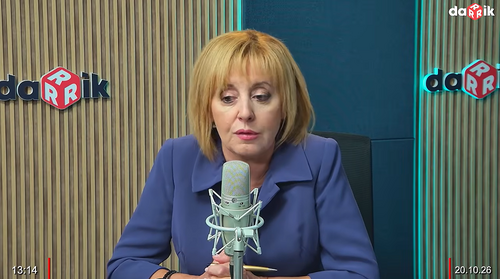 Мая Манолова в Дарик: Подобни надценки по 99 % и 135 % в другите европейски страни няма