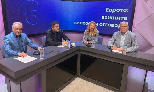 Председателят на КЗП Мария Филипова участва в новия епизод от поредицата на Студио | КНСБ - „Еврото: важните въпроси и отговори“.